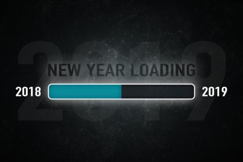 New year loading bar