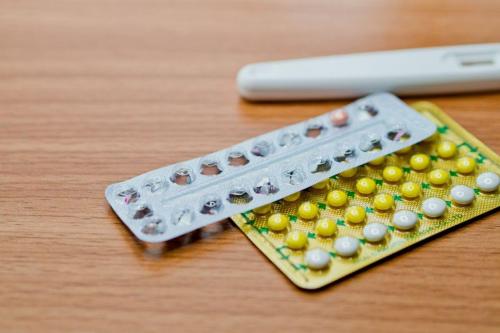 Birth control pregnancy test